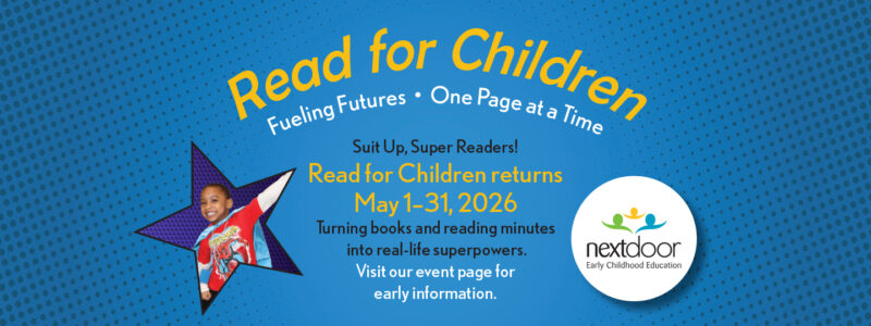 Read for Children: Be the Superhero in a Child’s Story!