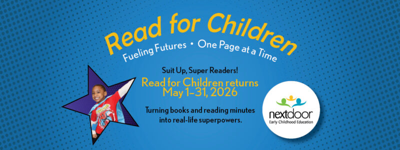 Read for Children: Be the Superhero in a Child’s Story!
