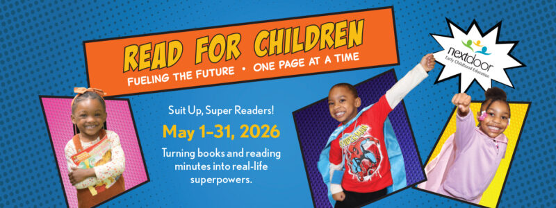Read for Children: Be the Superhero in a Child’s Story!